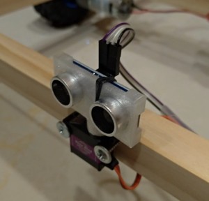 HC-SR04 Mount for Blue Bird Servo
