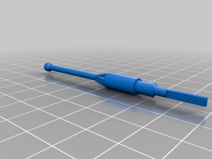Antenna for 1978 TOBOR robot toy modified