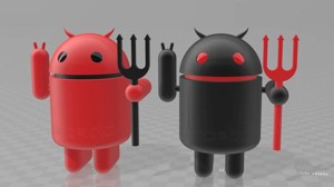 Posable Robot Android Devil