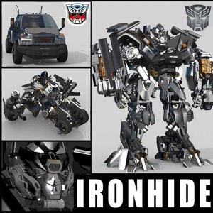 Ironhide Lives On - 3d animated model