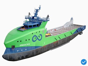 USV Mothership Armada 7803 Multipurpose Vessel Simple PBR