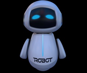 Cartoon Baby Robot
