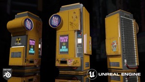 Cyberpunk Vending Machine
