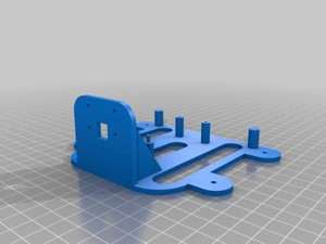 Raspberry Pi Zero & Camera Mount for Devastator Robot Platform