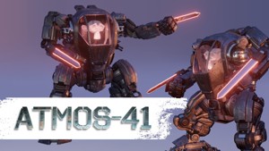 War Machine Sci-fi Robot  ATMOS-41