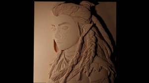 Aloy Horizon Series CNC 3d Print High Relief Sand Casting