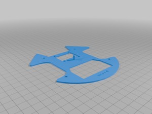 Top plate for the Waveshare PicoGo Mobile Robot
