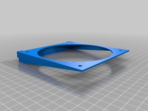 120 mm Bed Cooling Fan for X axis extrusion