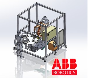 Sheet metalwelding cell
