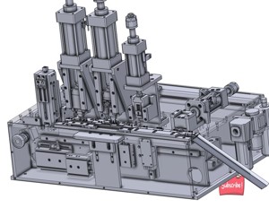 industrial 3D model bending shaping punching machine