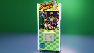 Bomberman Claw Machine