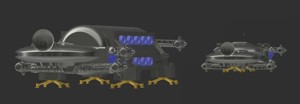 Babylon 5 Construction Transport & Engineering Ships Remix