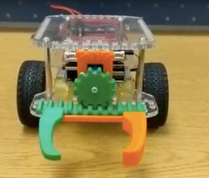 GoPiGo Rack and Pinion Grabber Claw