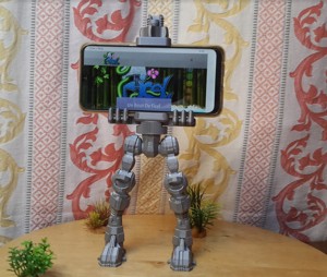 CYBER PHONE HOLDER, SMARTPHONE SUPPORT, GEEK, OFFICE.