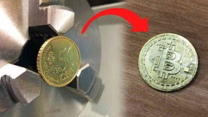 Turning 50 cent into a Bitcoin