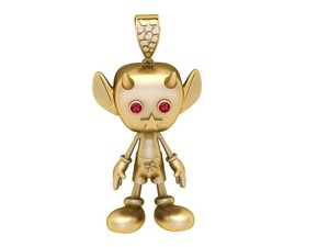 ROBOT CARTOON PENDANT 3D PRINTABLE NMODEL