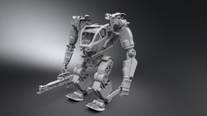 AMP suit scale model
