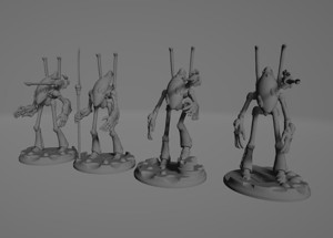 LORD OF ANCIENT WRAITH ROBOTS FOR SPACE ELFS ASSEMBLY