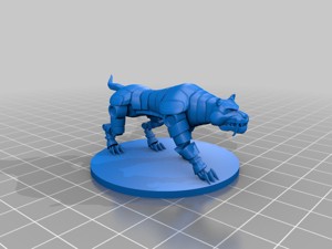 Clockwork Saber Tooth Tiger