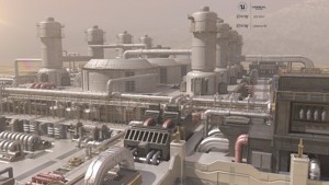 Scifi factory