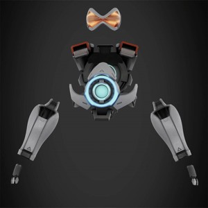 OVERWATCH TRACER AMOR AND MASK FOR COSPLAY