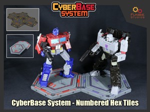 CyberBase System Numbered Hex Tiles