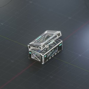 Sci-Fi Crate Box Container  Sci Fi  Object Space  014