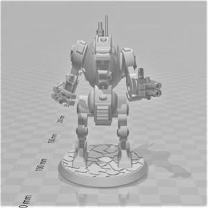 Chuck Furibundus Pattern Style Dreadnought - 28mm Robot Sci-Fi