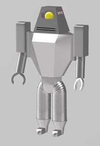 TARGET EARTH ROBOT: A REPLICA OF THE 1954 ALIEN INVADER