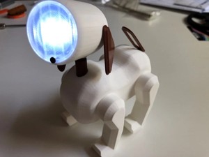 Dog LED lamp