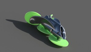 DRONE JET A FORMA DI T
