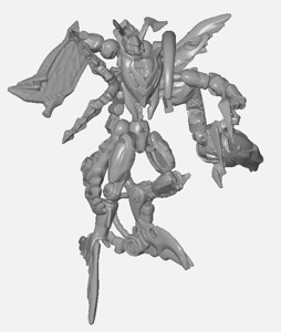 MR. U BEAST WARS TRANSFORMERS CUSTOM MASHUP CHARACTER
