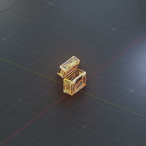 Sci-Fi Crate Box Container  Sci Fi  Object Space  029