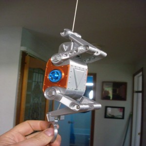 TOM the robot climbing Robot based on toy from 1895