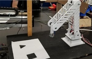 Kinderbot - Pick and Place 2 Link Robot Arm With Rotating Base