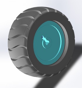 N20 43mm D shaft wheel