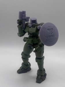 LEO SHIELD EMBEDDED ALLIANCE EAGLE 0Z-06MS -144 SCALE -GUNDAM WING