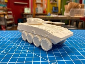 Warbot 1.0 Kitbash: Razorback Autonomous Vehicles