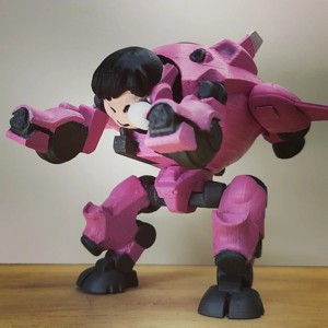 Overwatch D.Va and mech