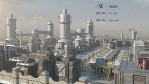 Scifi factory