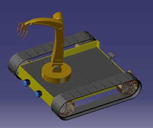 Mobile robot with manipul...