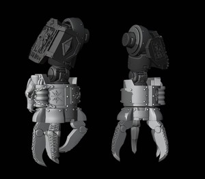 BJORN BRUTAL REDEMPTION ROBOT POSE-ABLE POWER CLAW - 1:1 REPLACEMENT