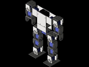 Bipedal Robot Chassis for...