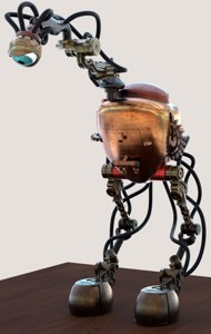 Steampunk Robot "N1g3l" "...