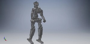 humanoid robot GAESIM for test(tall==>170cm)