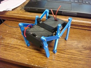 Hex-A-Bot dual drive walking base