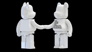 BEARBRICK Shake hand
