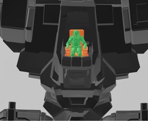 AMERICAN MECHA CLAW LARGE FIGURE