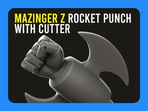 ▷ Mazinger Z Rocket Punch with Cutter 【 KEYCHAIN 】