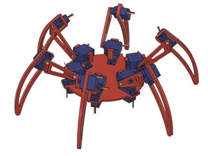 Super Simple Basic Hexapod